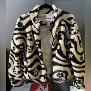 RSQ Women’s Printed Sherpa Jacket